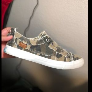 Blowfish camo sneakers